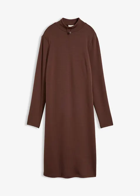 Knielanges Minikleid mit Turtleneck, bonprix