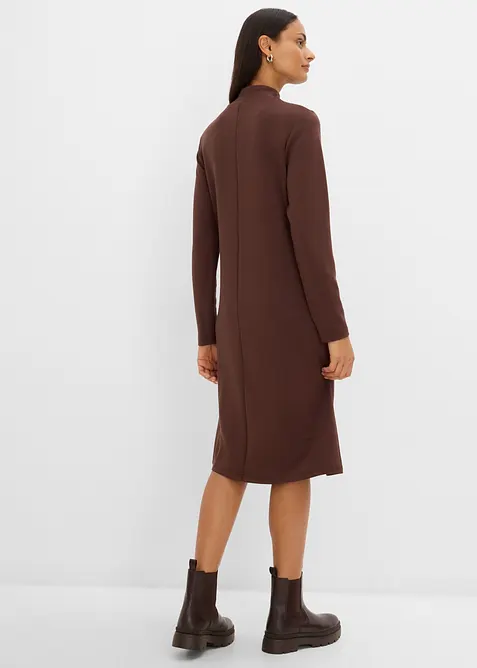 Knielanges Minikleid mit Turtleneck, bonprix