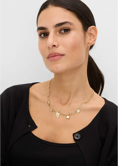 Collier &agrave; breloques, bonprix