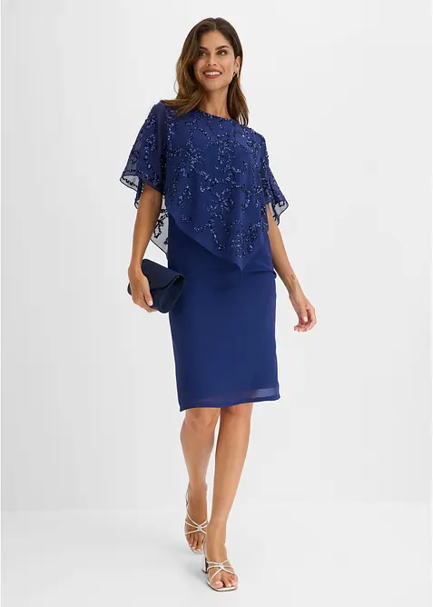 Robe de cocktail &agrave; sequins, bonprix
