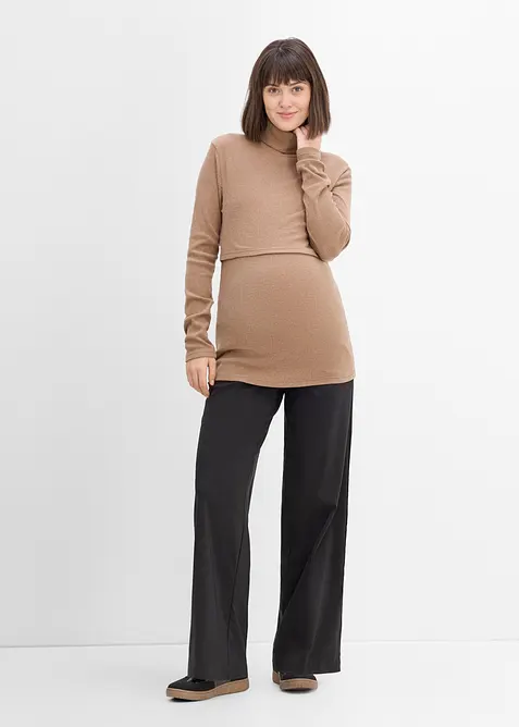 2-in-1 weite Stretch- Umstandshose&nbsp;f&uuml;r die Schwangerschaft und danach, bonprix