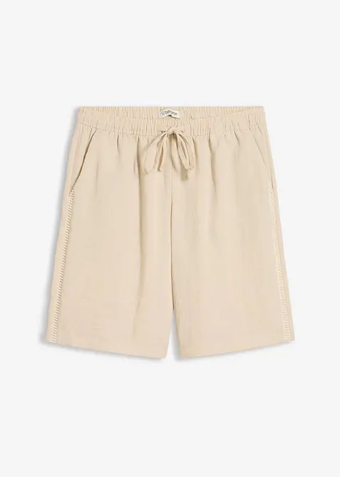 Schlupf Bermuda aus Viskose-Mix, bonprix