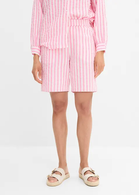 Musselin-Shorts aus reiner Baumwolle, bonprix