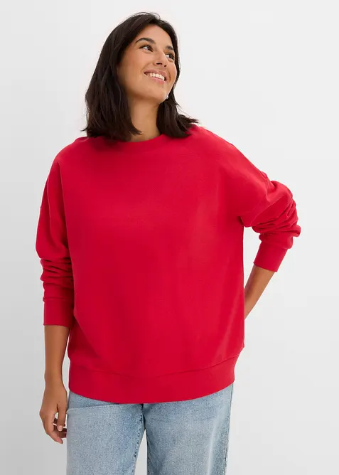 Sweat oversize 100% coton, bonprix