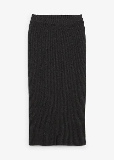 Jupe en maille 100% coton, bonprix