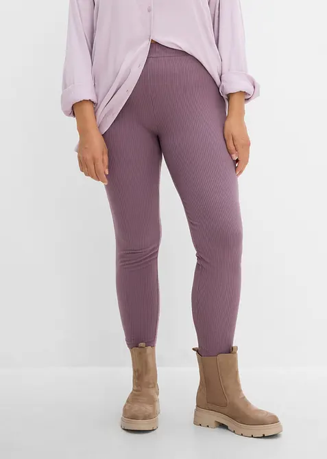 Warme gerippte Thermo-Leggings, bonprix
