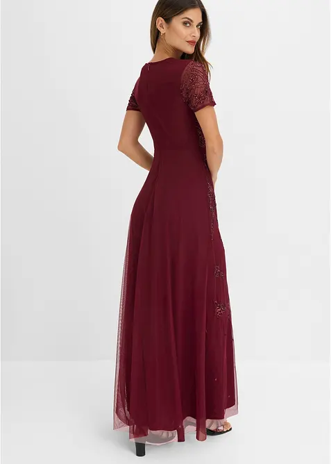 Robe de soir&eacute;e avec broderies de sequins, bonprix