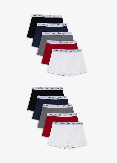Boxershorts eng mit weicher Baumwolle(10er Pack), bonprix