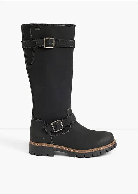 Tom Tailor Schn&uuml;rboots mit Profilsohle, Tom Tailor