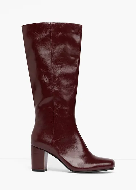 Bottes &agrave; talon carr&eacute;, bonprix