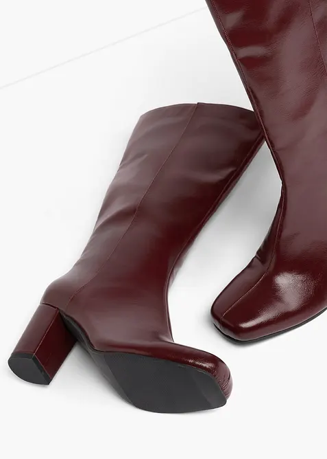 Bottes &agrave; talon carr&eacute;, bonprix