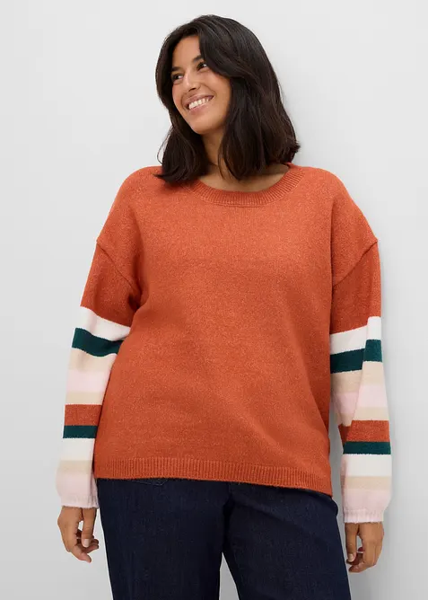 Pull en maille Loose Fit, bonprix