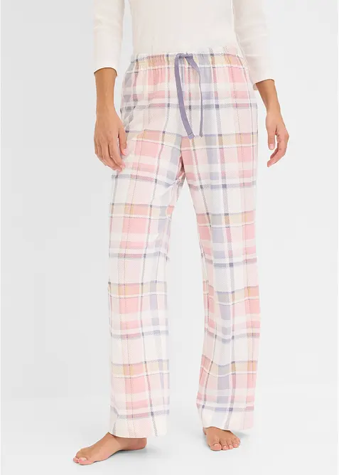 Gewebte Pyjamahose (2er Pack) aus Flanell, bonprix
