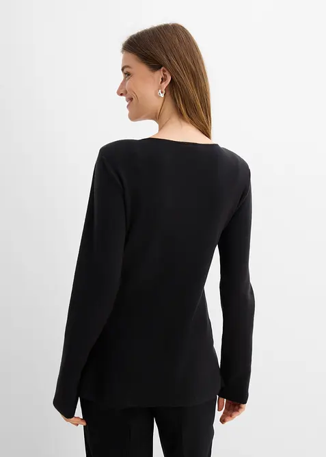 Gilet en fine maille, bonprix