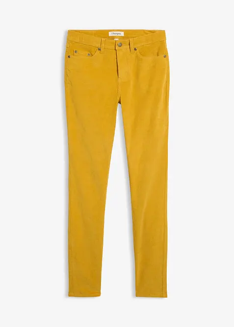 Enge Cordhose aus Baumwoll-Mix, bonprix