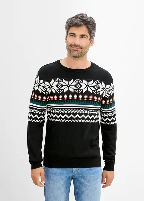 Norweger-Pullover in Regular Fit, bonprix