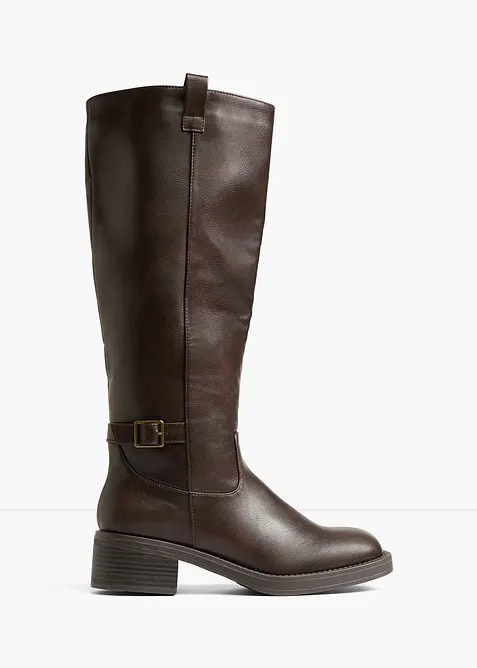 Bottes &agrave; talon carr&eacute;, bonprix