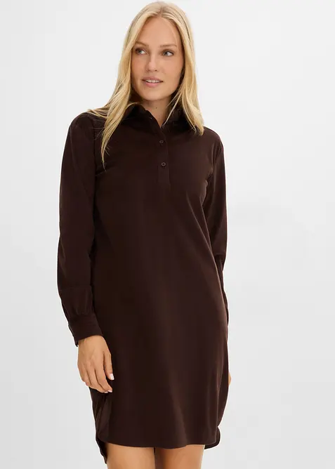 Oversize-Cordkleid, bonprix