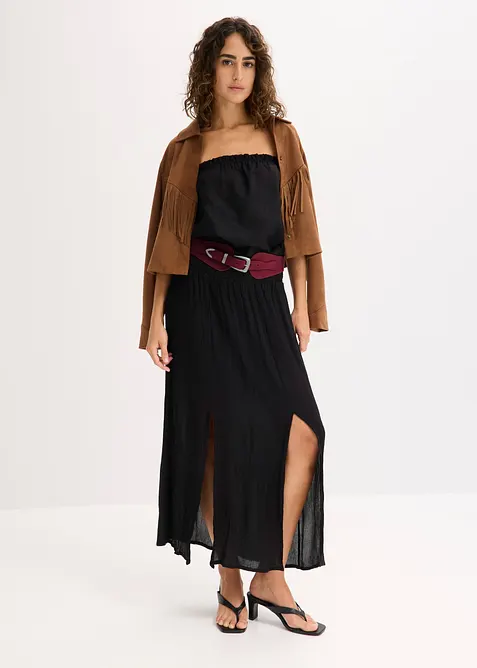 Ceinture taille haute avec boucle western, bonprix