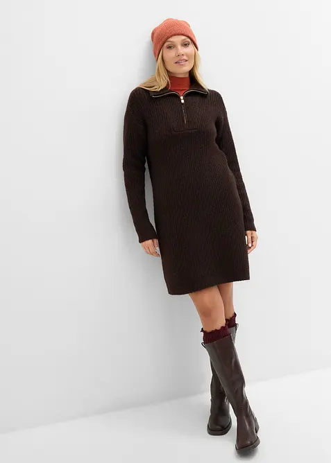 Robe en maille, bonprix