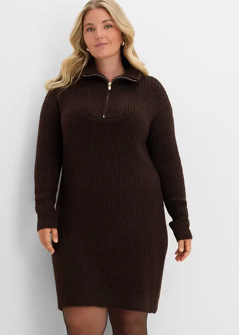 Robe en maille, bonprix