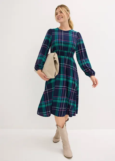 Robe en flanelle 100% coton, bonprix
