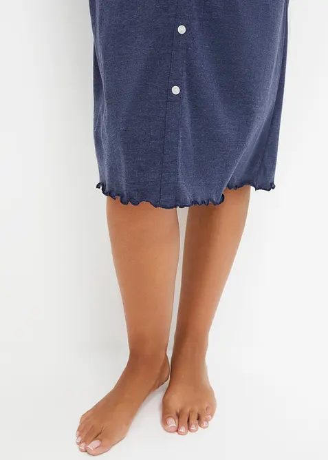 Chemise de nuit boutonn&eacute;e, bonprix