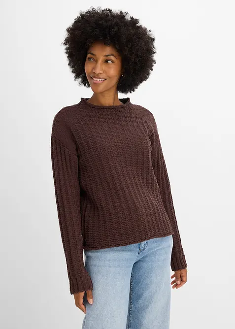 Pull en grosse maille, bonprix