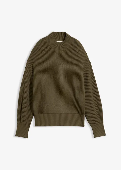Pull oversize 100% coton, bonprix