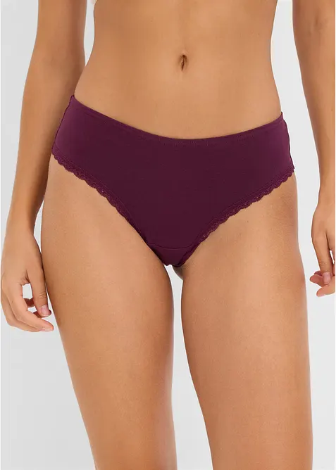 Brazilslip mit Bio-Baumwolle (7er Pack), bonprix