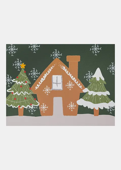 Paillasson lavable motif de No&euml;l, bonprix