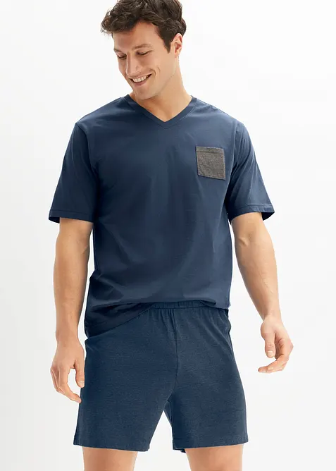 Lot de 2 pyjashorts (ens. 4&nbsp;pces), bonprix