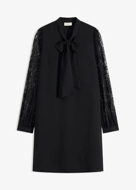 Blusenkleid mit Spitzen&auml;rmel, bonprix