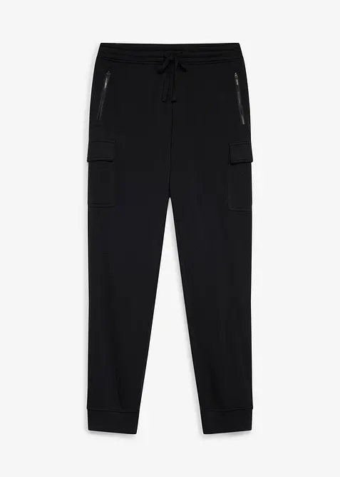 Pantalon de jogging chaud &agrave; poches cargo, Regular Fit, bonprix
