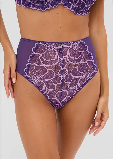 Taillenstring mit zweifarbiger Spitze, bonprix