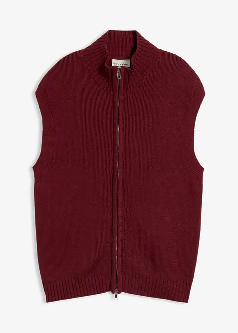 Gilet sans manches en maille, bonprix