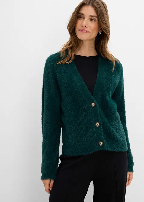 Strickjacke mit Viskose, bonprix