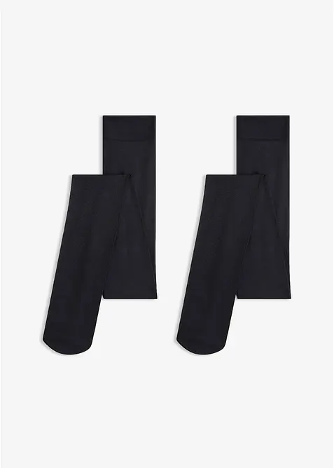 Blickdichte Strumpfhose 100 DEN (2er Pack), bonprix