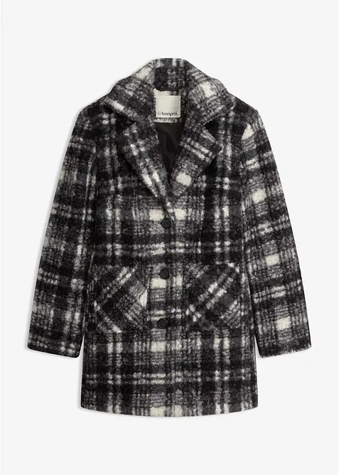 Teddyjacke in Wollimitat, bonprix