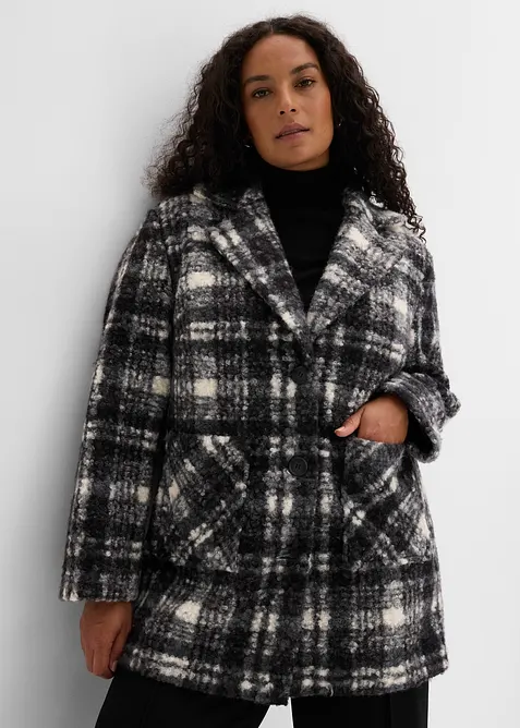 Teddyjacke in Wollimitat, bonprix