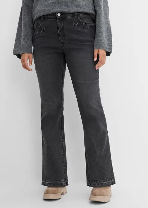 Bootcut-Jeans High Waist, bonprix