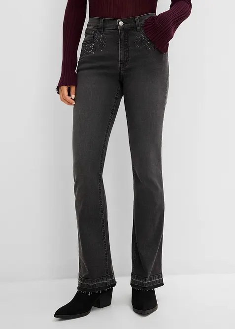 Bootcut-Jeans High Waist, bonprix