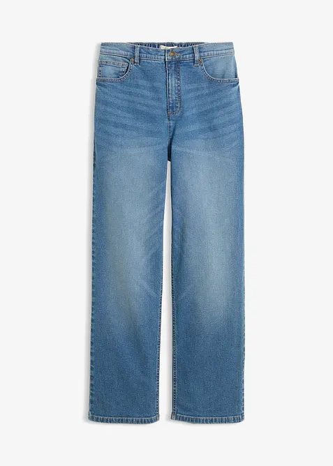 Loose Straight-Jeans High Waist, bonprix