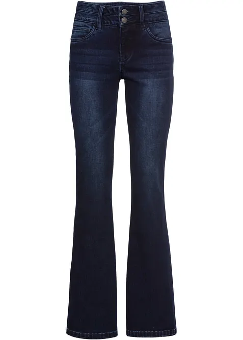 Jean bootcut sculptant taille haute, bonprix