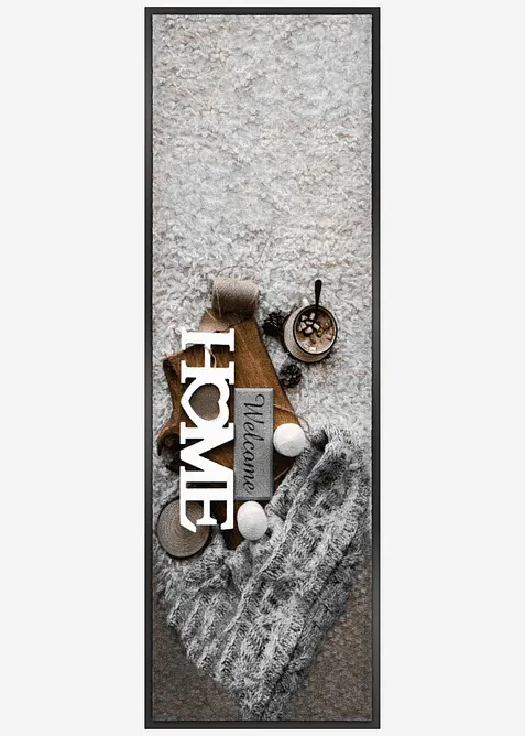 Fu&szlig;matte mit winterlichem Druck, bonprix