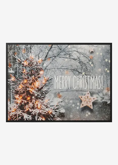 Tapis de protection avec motif de No&euml;l, bonprix