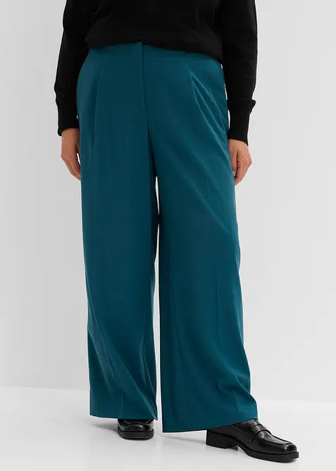 Pantalon palazzo fluide, bonprix