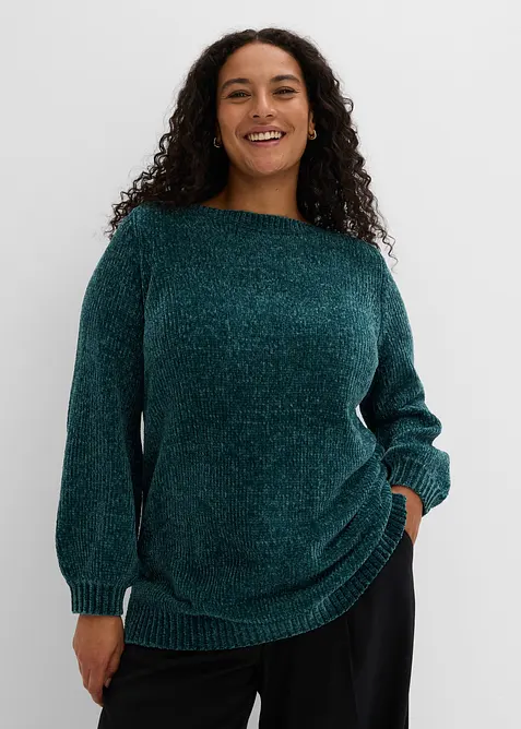 Chenille-Longpullover, bonprix