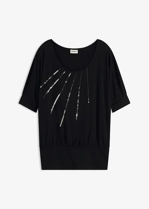 Shirt aus flie&szlig;endem Viskose-Mix, bonprix