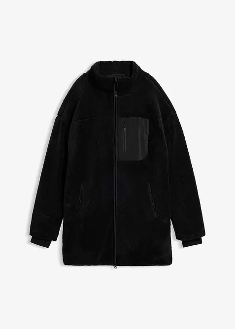 Teddy-Fleece-Jacke, bonprix